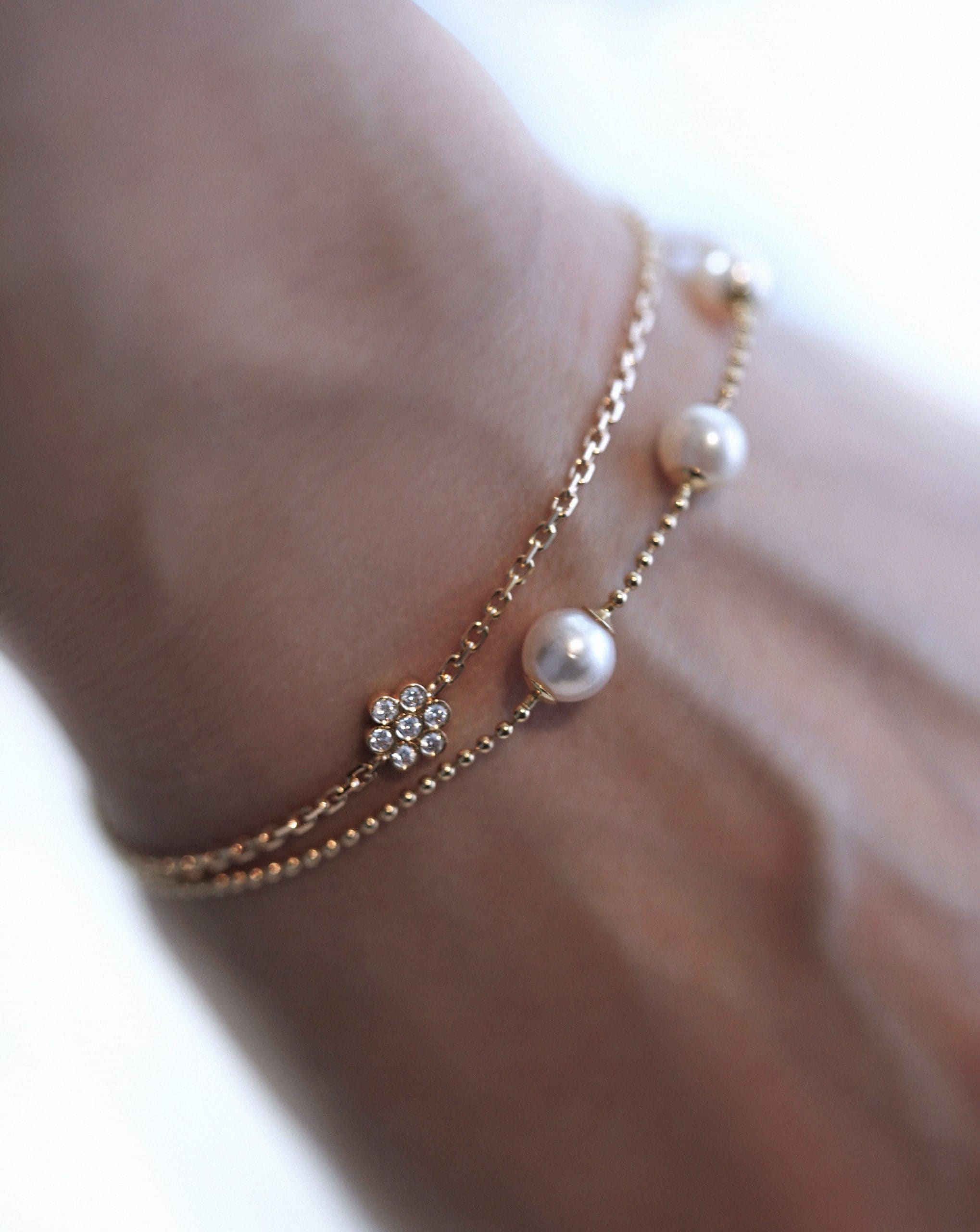 solid gold chain bracelets everyday style fine jewellery by lena cohen london.