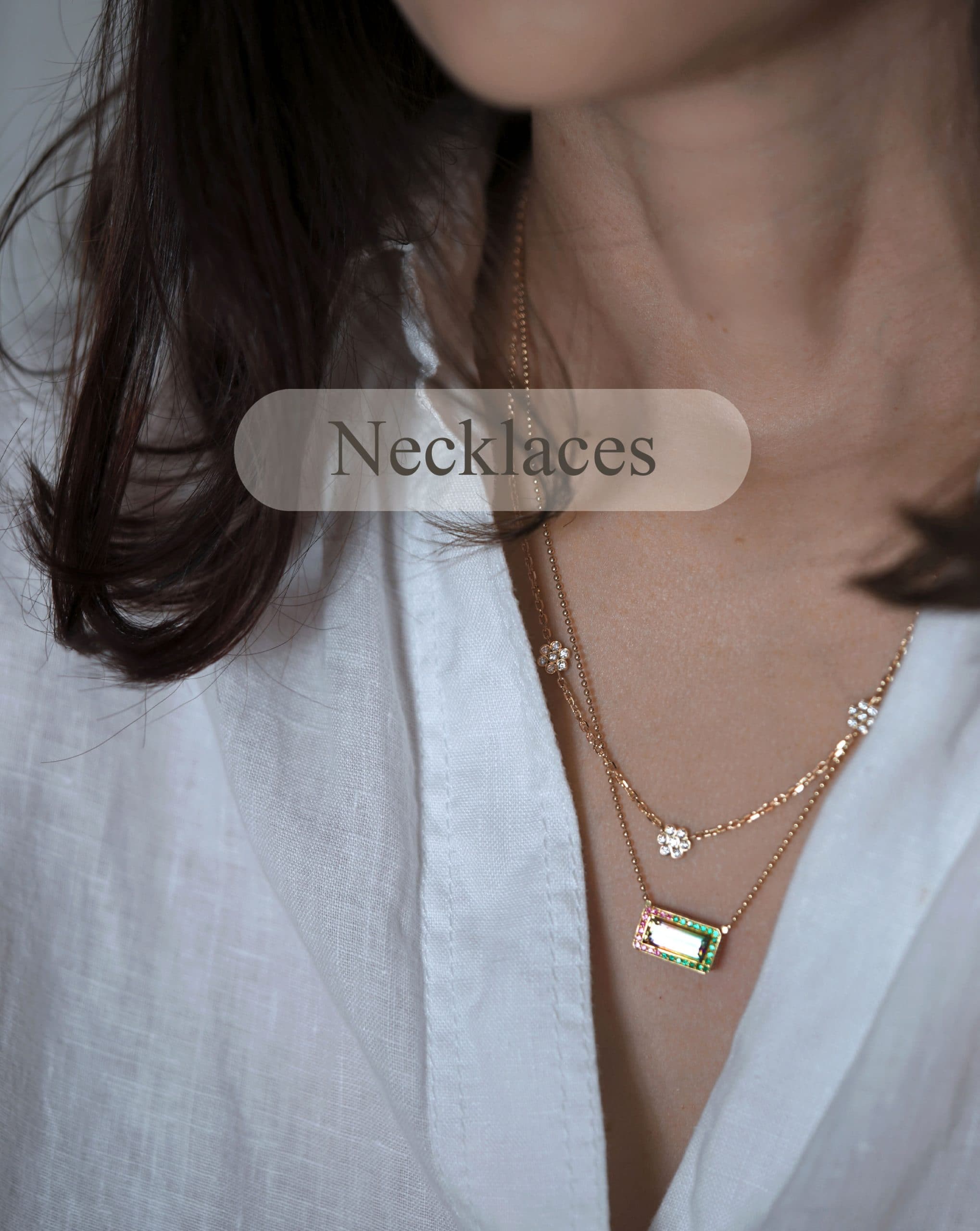 Fine jewellery for neck - necklaces and pendants